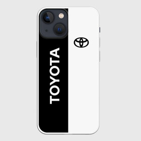 Чехол для iPhone 13 mini с принтом Toyota в Кировске,  |  | corolla | corporation | crossover | mark | motor | sport | toyota | verso | vitz | yaris | авто | автомобиль | знак | лого | машина | седан | символ | спорт | тачка | тоёта | тойота | хэтчбек | эмблема