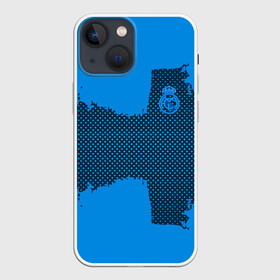 Чехол для iPhone 13 mini с принтом REAL MADRID SPORT BLUE в Кировске,  |  | football | soccer | реал мадрид