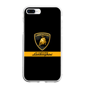 Чехол для iPhone 7Plus/8 Plus матовый с принтом Lamborghini Automobili S p A в Кировске, Силикон | Область печати: задняя сторона чехла, без боковых панелей | automobili | gallardo | lamborghini | murcielago | reventon | roadster | s.p.a. | авто | автомобиль | знак | ламборгини | ламборджини | ламборжини | лого | машина | символ | спорт | тачка | эмблема