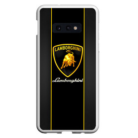 Чехол для Samsung S10E с принтом Lamborghini в Кировске, Силикон | Область печати: задняя сторона чехла, без боковых панелей | automobili | gallardo | lamborghini | murcielago | reventon | roadster | s.p.a. | авто | автомобиль | знак | ламборгини | ламборджини | ламборжини | лого | машина | символ | спорт | тачка | эмблема