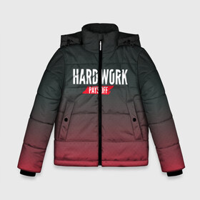 Зимняя куртка для мальчиков 3D с принтом Hard work pays off 3D RedB в Кировске, ткань верха — 100% полиэстер; подклад — 100% полиэстер, утеплитель — 100% полиэстер | длина ниже бедра, удлиненная спинка, воротник стойка и отстегивающийся капюшон. Есть боковые карманы с листочкой на кнопках, утяжки по низу изделия и внутренний карман на молнии. 

Предусмотрены светоотражающий принт на спинке, радужный светоотражающий элемент на пуллере молнии и на резинке для утяжки | carbon | мотивация | спорт | цели