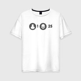 Женская футболка хлопок Oversize с принтом Veteran в Кировске, 100% хлопок | свободный крой, круглый ворот, спущенный рукав, длина до линии бедер
 | fortnite | фортнайт