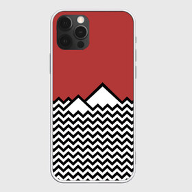 Чехол для iPhone 12 Pro Max с принтом Твин Пикс в Кировске, Силикон |  | twin peaks | абстракция | волны | горы | паттерн | скалы | твин пикс | треугольные горы