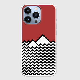 Чехол для iPhone 13 Pro с принтом Твин Пикс в Кировске,  |  | twin peaks | абстракция | волны | горы | паттерн | скалы | твин пикс | треугольные горы