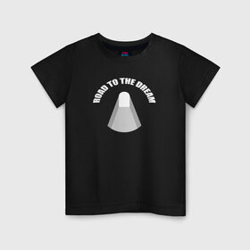 Детская футболка хлопок с принтом Road to the dream T-shirt в Кировске, 100% хлопок | круглый вырез горловины, полуприлегающий силуэт, длина до линии бедер | rdr | road to dream