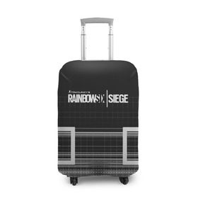 Чехол для чемодана 3D с принтом RAINBOW SIX SIEGE в Кировске, 86% полиэфир, 14% спандекс | двустороннее нанесение принта, прорези для ручек и колес | action | game | rainbow six siege | tom clancys | игры | осада | радуга | радуга 6 | том кленси | шутер
