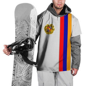 Накидка на куртку 3D с принтом I Love Armenia в Кировске, 100% полиэстер |  | Тематика изображения на принте: armenia | армения | герб армении | ереван | флаг армении