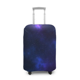 Чехол для чемодана 3D с принтом Звёздное небо в Кировске, 86% полиэфир, 14% спандекс | двустороннее нанесение принта, прорези для ручек и колес | abstraction | cosmos | nebula | space | star | universe | абстракция | вселенная | звезды | космос | мир | планеты