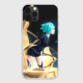 Чехол для iPhone 12 Pro с принтом Land of the Lustrous в Кировске, силикон | область печати: задняя сторона чехла, без боковых панелей | anime | diamond | houseki no kuni | land of the lustrous | phosphophyllite | аниме | страна самоцветов