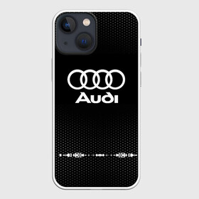 Чехол для iPhone 13 mini с принтом Audi sport auto abstract в Кировске,  |  | Тематика изображения на принте: audi | auto | automobile | car | carbon | machine | motor | motor car | sport car | автомашина | ауди | бренд | легковой автомобиль | марка | спортивный автомобиль | тачка