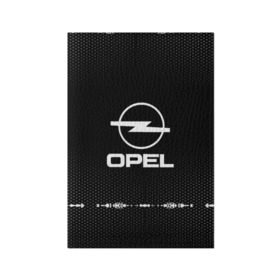 Обложка для паспорта матовая кожа с принтом Opel sport auto abstract в Кировске, натуральная матовая кожа | размер 19,3 х 13,7 см; прозрачные пластиковые крепления | Тематика изображения на принте: 