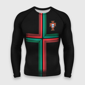 Мужской рашгард 3D с принтом Portugal 2018 WC alternative в Кировске,  |  | confederation | cup | euro | portugal | world | европы | конфедераций | кубок | мира | португалия | чемпионат