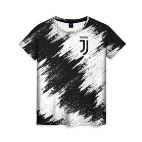 Женская футболка 3D с принтом Juventus в Кировске, 100% полиэфир ( синтетическое хлопкоподобное полотно) | прямой крой, круглый вырез горловины, длина до линии бедер | football | juventus | soccer | италия | турин | футбольный | ювентус