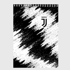 Скетчбук с принтом Juventus в Кировске, 100% бумага
 | 48 листов, плотность листов — 100 г/м2, плотность картонной обложки — 250 г/м2. Листы скреплены сверху удобной пружинной спиралью | football | juventus | soccer | италия | турин | футбольный | ювентус