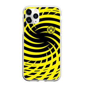 Чехол для iPhone 11 Pro Max матовый с принтом FC Borussia Dortmund в Кировске, Силикон |  | боруссия | дортмунд