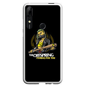 Чехол для Honor P Smart Z с принтом The Offspring coming for you в Кировске, Силикон | Область печати: задняя сторона чехла, без боковых панелей | Тематика изображения на принте: the offspring | офспринг | оффспринг | рок