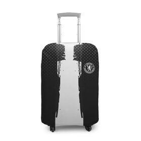 Чехол для чемодана 3D с принтом Chelsea sport sport uniform в Кировске, 86% полиэфир, 14% спандекс | двустороннее нанесение принта, прорези для ручек и колес | 