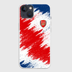 Чехол для iPhone 13 с принтом Arsenal в Кировске,  |  | arsenal | football | soccer | uefa | англия | арсенал | клуб | лига | лондон | матч | мертезакер | мяч | озиль | уефа | футбол | футбольный клуб
