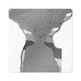 Магнит виниловый Квадрат с принтом Royal Blood в Кировске, полимерный материал с магнитным слоем | размер 9*9 см, закругленные углы | Тематика изображения на принте: 