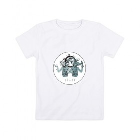 Детская футболка хлопок с принтом Royal Blood в Кировске, 100% хлопок | круглый вырез горловины, полуприлегающий силуэт, длина до линии бедер | 