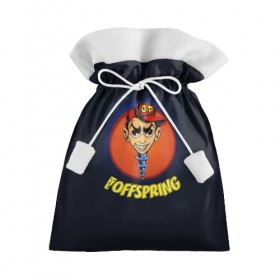Подарочный 3D мешок с принтом The Offspring в Кировске, 100% полиэстер | Размер: 29*39 см | Тематика изображения на принте: 