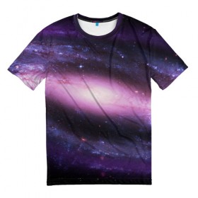 Мужская футболка 3D с принтом Зарождение вселенной в Кировске, 100% полиэфир | прямой крой, круглый вырез горловины, длина до линии бедер | abstraction | cosmos | nebula | space | star | universe | абстракция | вселенная | звезды | космос | мир | планеты