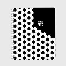 Тетрадь с принтом FC Barcelona в Кировске, 100% бумага | 48 листов, плотность листов — 60 г/м2, плотность картонной обложки — 250 г/м2. Листы скреплены сбоку удобной пружинной спиралью. Уголки страниц и обложки скругленные. Цвет линий — светло-серый
 | barcelona | fcb | football | messi | soccer | uefa | альба | барса | барселона | испания | каталонцы | клуб | лига | матч | месси | мяч | пике | ракитич | спорт | суарес | уефа | футбол