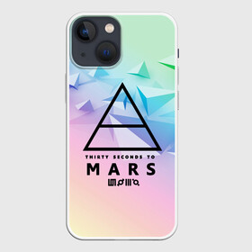 Чехол для iPhone 13 mini с принтом 30 Seconds to Mars в Кировске,  |  | 30 seconds to mars | punk | rock | альтернативный хип хоп | группа | инди поп | музыка | музыкальное произведение | ноты | панк | регги | рок | синти поп