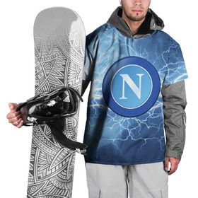 Накидка на куртку 3D с принтом Napoli в Кировске, 100% полиэстер |  | Тематика изображения на принте: 