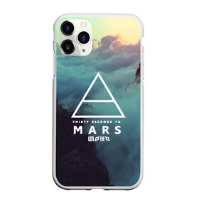 Чехол для iPhone 11 Pro матовый с принтом 30 Seconds to Mars в Кировске, Силикон |  | 30 seconds to mars | punk | rock | альтернативный хип хоп | группа | инди поп | музыка | музыкальное произведение | ноты | панк | регги | рок | синти поп