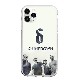 Чехол для iPhone 11 Pro матовый с принтом Shinedown band в Кировске, Силикон |  | 