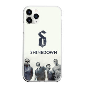 Чехол для iPhone 11 Pro Max матовый с принтом Shinedown band в Кировске, Силикон |  | Тематика изображения на принте: 