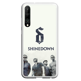 Чехол для Honor P30 с принтом Shinedown band в Кировске, Силикон | Область печати: задняя сторона чехла, без боковых панелей | Тематика изображения на принте: 