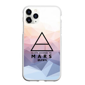 Чехол для iPhone 11 Pro Max матовый с принтом 30 Seconds to Mars в Кировске, Силикон |  | 30 seconds to mars | punk | rock | альтернативный хип хоп | группа | инди поп | музыка | музыкальное произведение | ноты | панк | регги | рок | синти поп