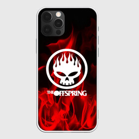 Чехол для iPhone 12 Pro с принтом The Offspring в Кировске, силикон | область печати: задняя сторона чехла, без боковых панелей | punk | rock | the offspring | альтернативный хип хоп | группа | инди поп | музыка | музыкальное произведение | ноты | огонь | панк | регги | рок | синти поп