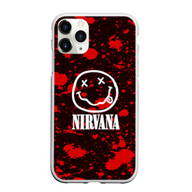 Чехол для iPhone 11 Pro Max матовый с принтом NIRVANA в Кировске, Силикон |  | nirvana | punk | rock | альтернативный хип хоп | группа | инди поп | музыка | музыкальное произведение | ноты | панк | регги | рок | синти поп