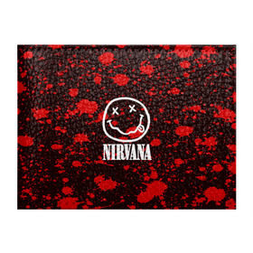 Обложка для студенческого билета с принтом NIRVANA в Кировске, натуральная кожа | Размер: 11*8 см; Печать на всей внешней стороне | nirvana | punk | rock | альтернативный хип хоп | группа | инди поп | музыка | музыкальное произведение | ноты | панк | регги | рок | синти поп
