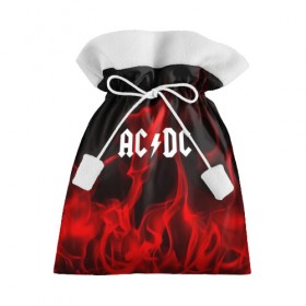 Подарочный 3D мешок с принтом AC DC в Кировске, 100% полиэстер | Размер: 29*39 см | Тематика изображения на принте: ac dc | punk | rock | альтернативный хип хоп | группа | инди поп | музыка | музыкальное произведение | ноты | панк | регги | рок | синти поп