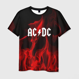 Мужская футболка 3D с принтом AC DC в Кировске, 100% полиэфир | прямой крой, круглый вырез горловины, длина до линии бедер | ac dc | punk | rock | альтернативный хип хоп | группа | инди поп | музыка | музыкальное произведение | ноты | панк | регги | рок | синти поп