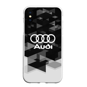 Чехол для iPhone XS Max матовый с принтом Audi sport geometry в Кировске, Силикон | Область печати: задняя сторона чехла, без боковых панелей | audi | auto | automobile | car | carbon | machine | motor | motor car | sport car | автомашина | ауди | бренд | легковой автомобиль | марка | спортивный автомобиль | тачка