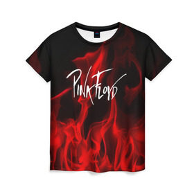 Женская футболка 3D с принтом Pink Floyd в Кировске, 100% полиэфир ( синтетическое хлопкоподобное полотно) | прямой крой, круглый вырез горловины, длина до линии бедер | pink floyd | punk | rock | альтернативный хип хоп | группа | инди поп | музыка | музыкальное произведение | ноты | панк | регги | рок | синти поп