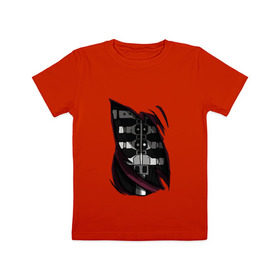 Детская футболка хлопок с принтом Five Nights At Freddy в Кировске, 100% хлопок | круглый вырез горловины, полуприлегающий силуэт, длина до линии бедер | 5 ночей с фредди | five nights at freddy
