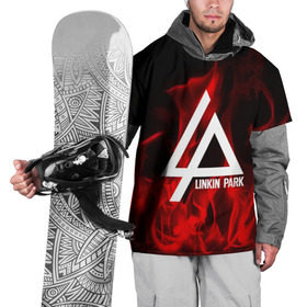 Накидка на куртку 3D с принтом Linkin park в Кировске, 100% полиэстер |  | linkin park | logo | music | pop | rock | usa | альтернатива | америка | металл | музыка | музыкальный | поп | рок | честер беннингтон