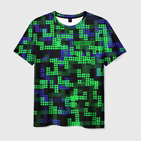 Мужская футболка 3D с принтом Minecraft в Кировске, 100% полиэфир | прямой крой, круглый вырез горловины, длина до линии бедер | Тематика изображения на принте: minecraft | miner | игра | инди | компьютерная | майнкрафт | мир | открытый | шахта | яркие
