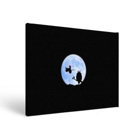 Холст прямоугольный с принтом Totoro and the moon в Кировске, 100% ПВХ |  | anime | moon | myneighbortotoro | night | stars | totoro | аниме | звезды | канта | кодомо | котобус | кусакабэ | луна | мэй | ночь | сусуватари | тацуо | тоторо | хаяомиядзаки | ясуко
