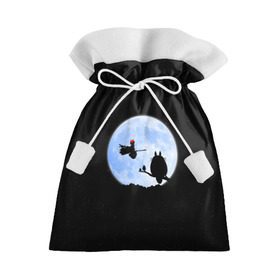 Подарочный 3D мешок с принтом Totoro and the moon в Кировске, 100% полиэстер | Размер: 29*39 см | anime | moon | myneighbortotoro | night | stars | totoro | аниме | звезды | канта | кодомо | котобус | кусакабэ | луна | мэй | ночь | сусуватари | тацуо | тоторо | хаяомиядзаки | ясуко