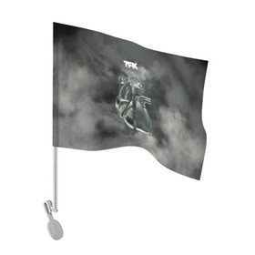 Флаг для автомобиля с принтом TFK Incomplete в Кировске, 100% полиэстер | Размер: 30*21 см | tfk | thousand foot krutch