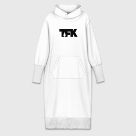 Платье удлиненное хлопок с принтом TFK logo black в Кировске,  |  | tfk | thousand foot krutch