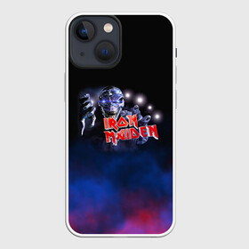 Чехол для iPhone 13 mini с принтом Iron Maiden в Кировске,  |  | iron maiden | адриан смит | айран | айрон | группа | дэйв мюррей | железная дева | ирон | майден | мейд | мейден | метал | мрачный | музыка | песни | рок | стив харрис | тяжелый | хеви | хевиметал