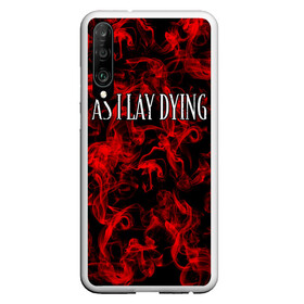 Чехол для Honor P30 с принтом As I Lay Dying в Кировске, Силикон | Область печати: задняя сторона чехла, без боковых панелей | альтернативный | американская | глэм | готик | гранж | метал | музыка | пост | рок группа | хард